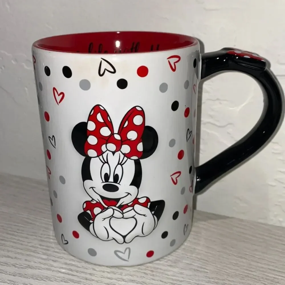 Collectible Mug Lot of 4 - Authentic Disney Parks Minnie Mouse & MSRF